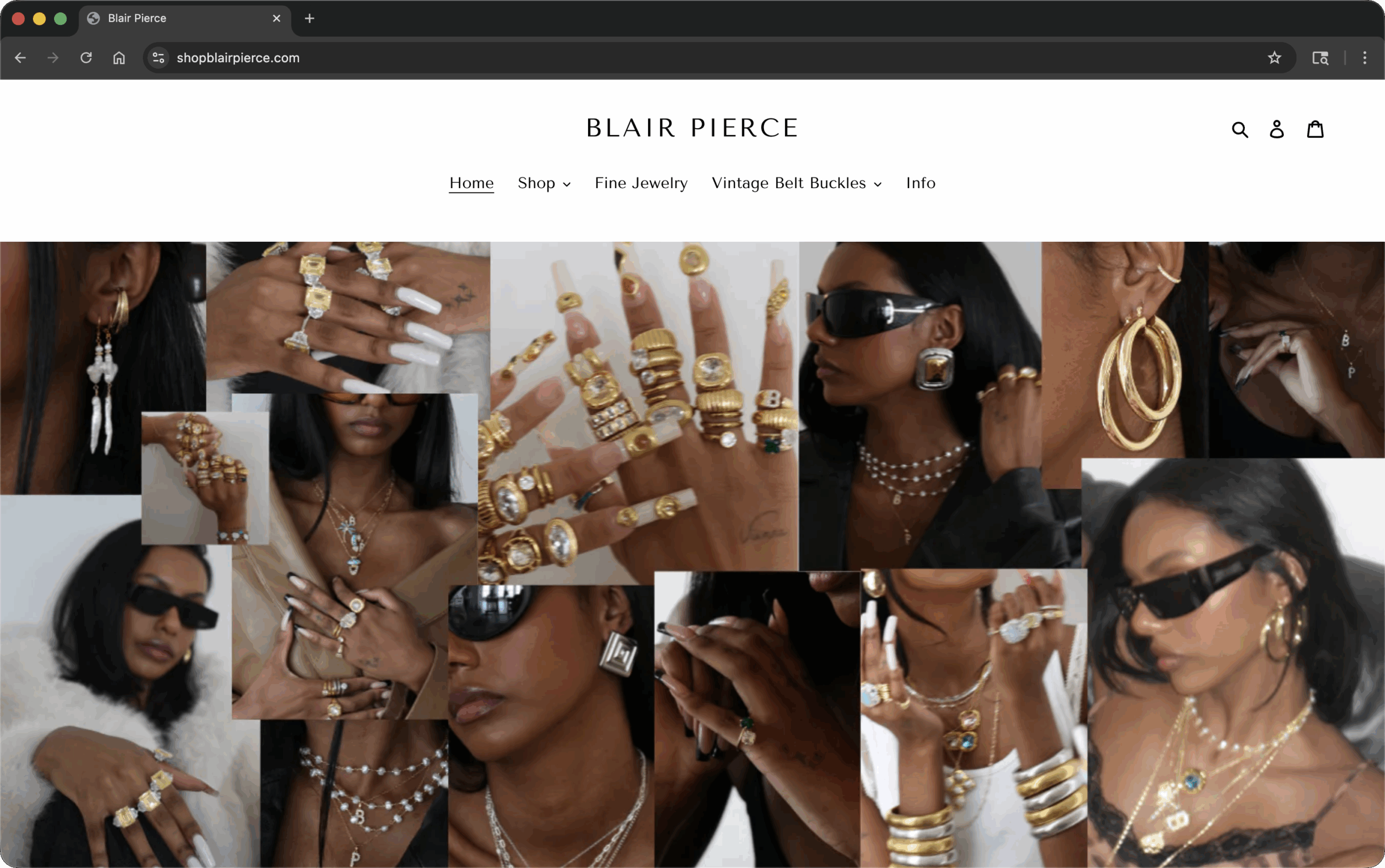 Shopblairpierce Website Screen Cover