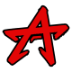 Allstr Icon - Red w Blk O